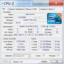 Systeminfo CPUZ CPU