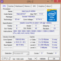 CPU Z Summary