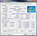 Systeminfo CPUZ CPU