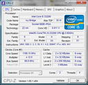 Systeminfo CPUZ CPU