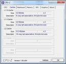 Systeminfo CPUZ Cache