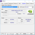 Systeminfo CPU-Z GTX 1070