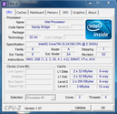 Systeminfo CPUZ CPU