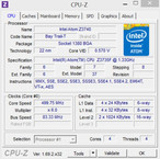 CPUZ CPU Informationen