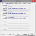 Systeminfo: CPU-Z Cache