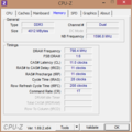 CPU Z memory