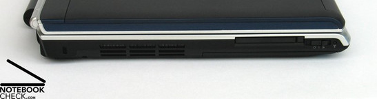 Dell Inspiron 1720 Anschlüsse