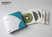 Sehr gut, dass Dell DVDs für Betriebssystem, Software und Treiber beilegt.