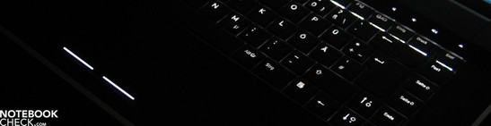 LED Beleuchtung am Studio XPS 16