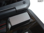 Über der Tastatur hat MSI zwei Lautsprecher angebracht.