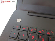 Die runde Taste startet ein individuelles Programm.