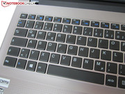 Das Chiclet-Keyboard muss ohne Beleuchtung auskommen.