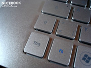 Das linke Shift ist auch zu schmal