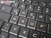 Die Beschriftung wirkt futuristisch.