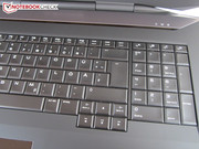 Die Pfeiltasten tanzen etwas aus der Reihe.