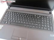 Die Tastatur lässt sich auf Wunsch beleuchten.