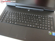 Das Keyboard verfügt über eine Zwei-Stufen-Beleuchtung.