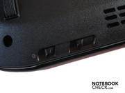 Bluetooth- und Wlan-Schieberegler an der Vorderseite