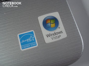 Als Betriebssystem dient Windows Vista Home Premium