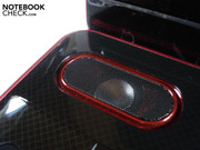 ...sind sehr groß und sorgen für eine gute Klangkulisse