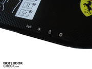 Statuslämpchen an der Vorderseite