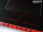 Diverse Status-Lämpchen an der Vorderseite