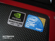Nvidia Geforce GTX 260M und Intel Core 2 Duo T9550