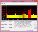 DPC Latency Checker Flugmodus On/Off Latenzen