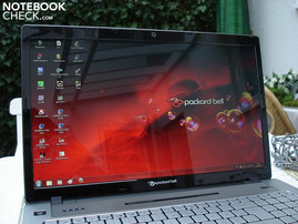 Außeneinsatz Packard Bell EasyNote LX86