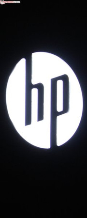HP Pavilion dv6-6110eg: Hersteller-Logo beleuchtet
