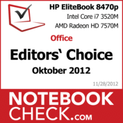 Award EliteBook 8470p