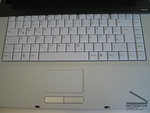 Touchpad und Tastatur