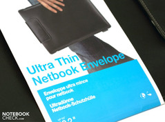 Klein, aber sehr schick: das Netbook Envelope von Belkin.