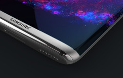 Gänzlich ohne Home-Button kommt auch das Galaxy S8 Concept-Bild von Steele Drake aus.