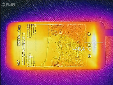 Heatmap HTC Desire 530 vorne