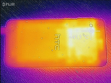 Heatmap HTC Desire 530 hinten