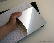 Praktische Rasterung erleichtert das Zuschneiden