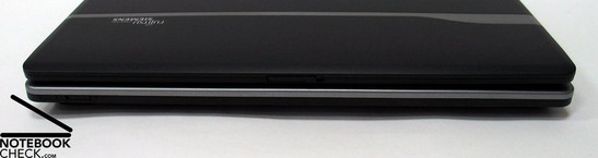 Vorderseite: keine Anschlüsse