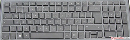 Die Tastatur erlaubt ein angenehmes Tippen.