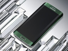 Das Galaxy S6 Edge ist, vom gebogenen Randdisplay abgesehen, technisch so gut wie identisch mit dem Galaxy S6 (Bild: Samsung)