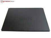 Das XMG P723 gehört zu den schlichteren Gaming Notebooks.