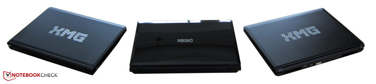 von links nach rechts: Schenker XMG A502, Xesia M501 & XMG P502