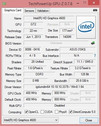 Systeminfo GPUZ (HD 4600)