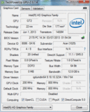 Screenshot des Programmes GPU-Z