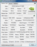 Systeminfo GPUZ GT 540M