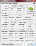 Systeminfo GPUZ Geforce GT 525M