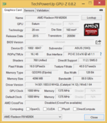 Systeminfo: GPU-Z Radeon R9 M280X