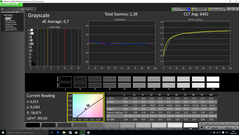 CalMAN Graustufen profiliert