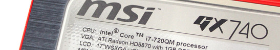 MSI GX740-i7247LW7P Notebook