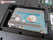 Ein 2,5-Zoll-Schacht für SSDs, HDDs oder Hybrid-Modelle.